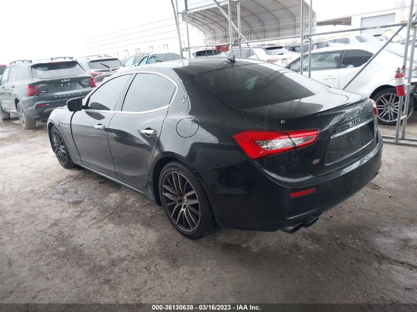 2014 MASERATI GHIBLI S Q4 ZAM57RTA0E1083372