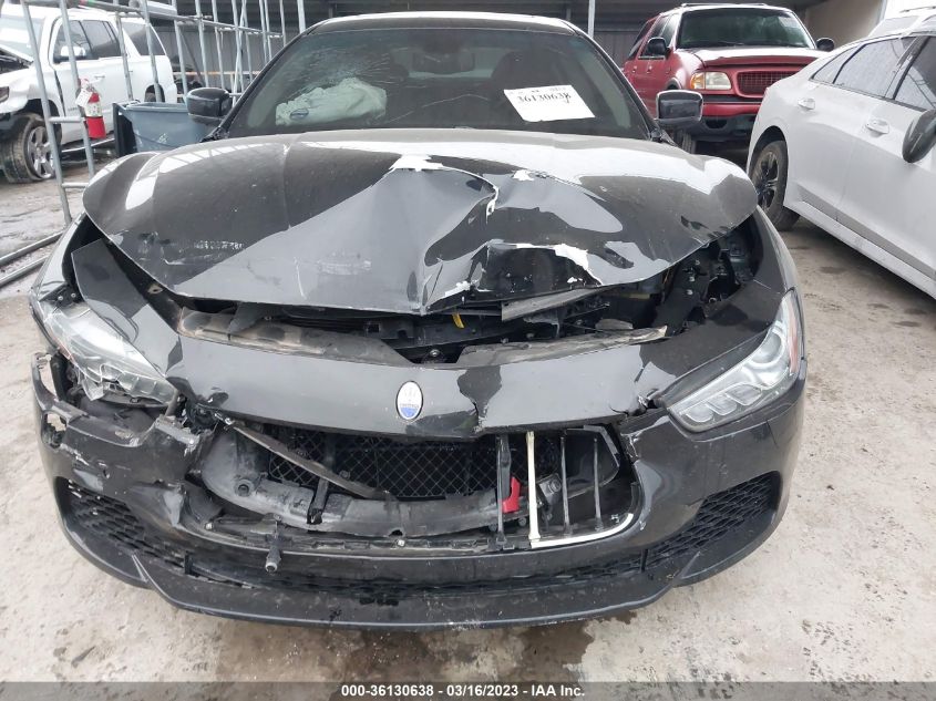 2014 MASERATI GHIBLI S Q4 ZAM57RTA0E1083372