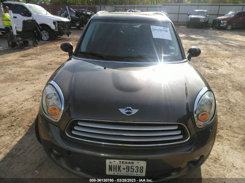 2013 MINI COOPER COUNTRYMAN - WMWZB3C5XDWM08516