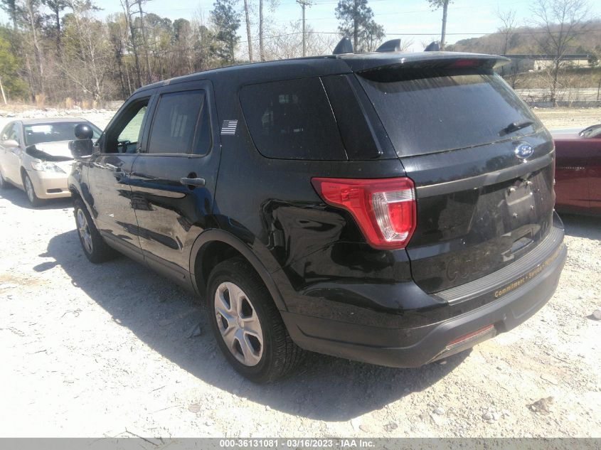 2019 FORD POLICE INTERCEPTOR 1FM5K8AR5KGA12579