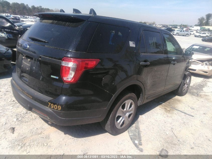 2019 FORD POLICE INTERCEPTOR 1FM5K8AR5KGA12579
