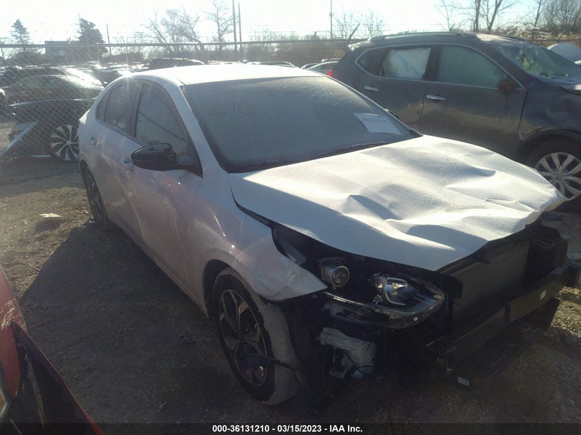 VIN 3KPF24AD8ME411107 2021 KIA FORTE LXS