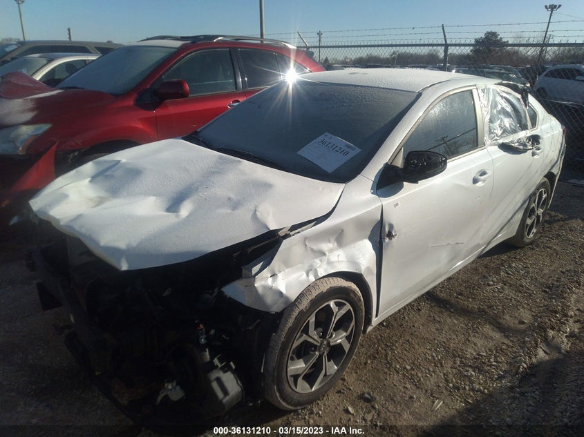 VIN 3KPF24AD8ME411107 2021 KIA FORTE LXS