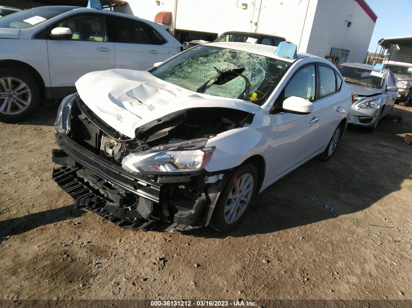 VIN 3N1AB7AP1KY284494 2019 NISSAN SENTRA SV
