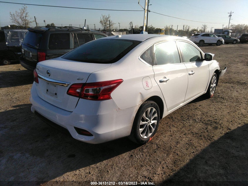 VIN 3N1AB7AP1KY284494 2019 NISSAN SENTRA SV