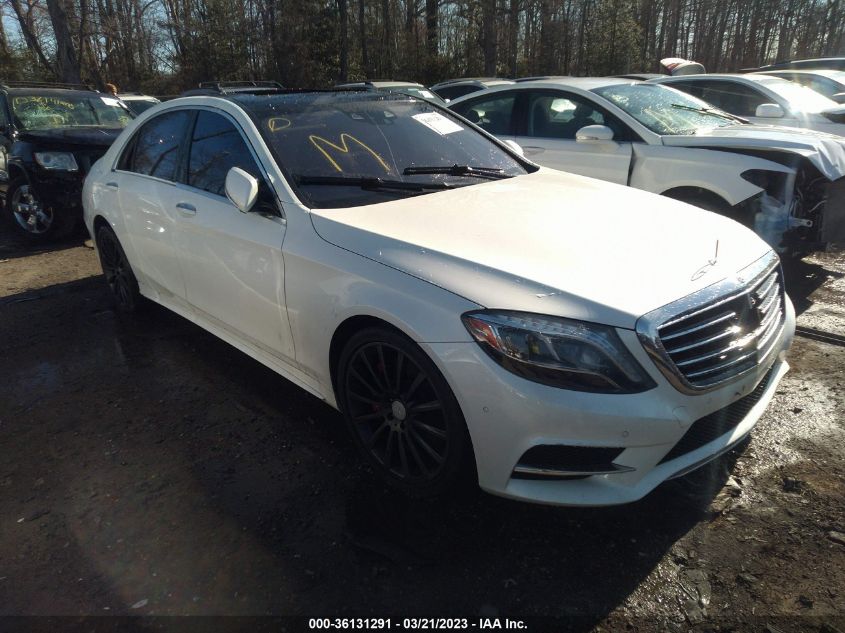 2014 MERCEDES-BENZ S-CLASS S 550 - WDDUG8FB6EA025738