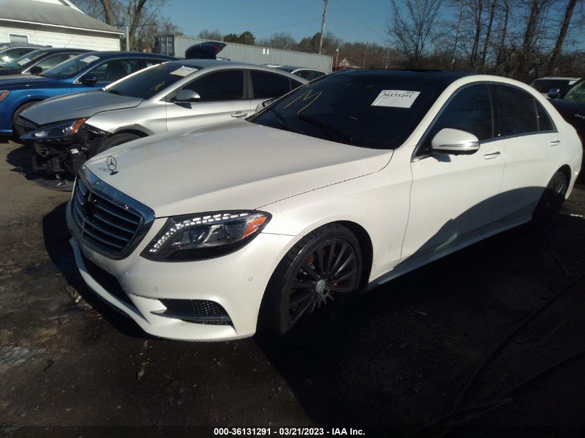 2014 MERCEDES-BENZ S-CLASS S 550 - WDDUG8FB6EA025738