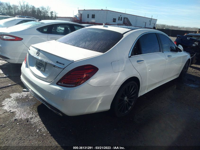 2014 MERCEDES-BENZ S-CLASS S 550 - WDDUG8FB6EA025738
