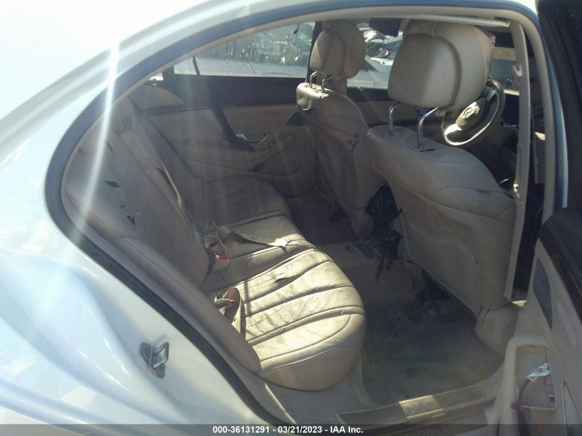 2014 MERCEDES-BENZ S-CLASS S 550 - WDDUG8FB6EA025738