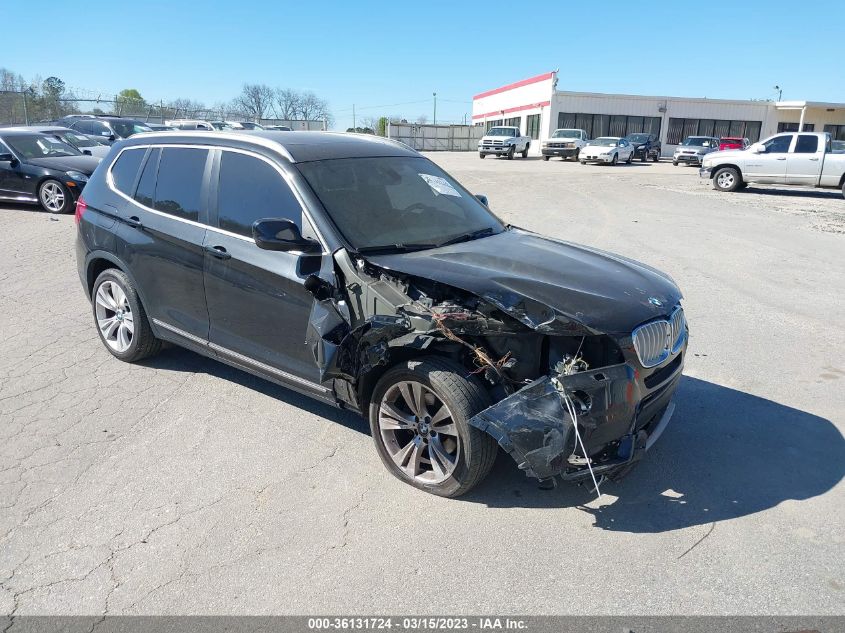 2013 BMW X3 XDRIVE35I - 5UXWX7C50DL982802
