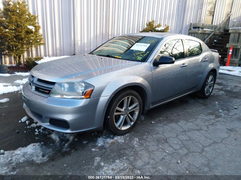 2014 DODGE AVENGER SE - 1C3CDZAB8EN166450