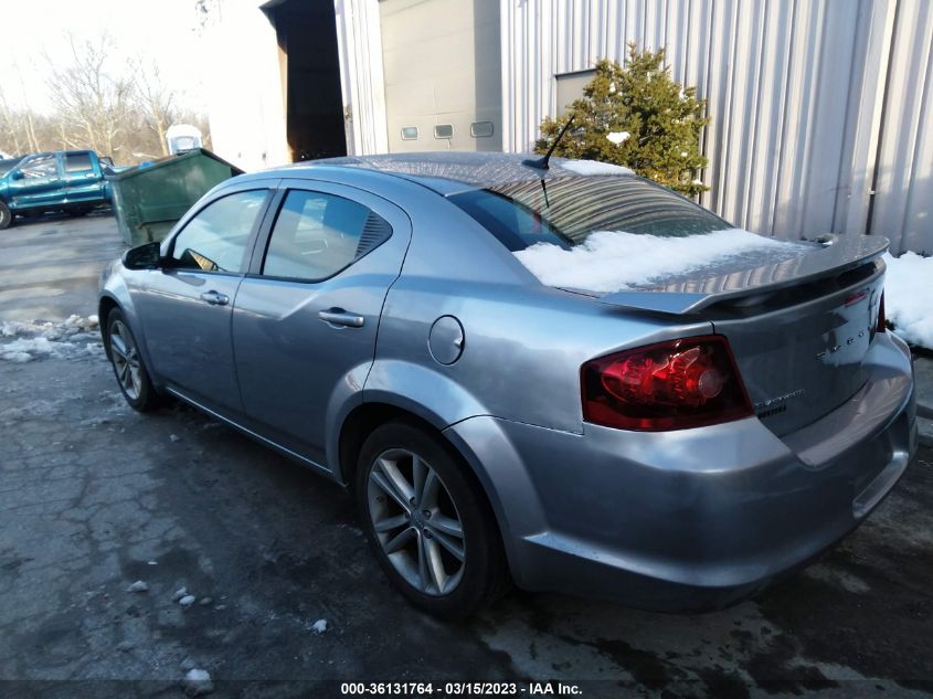 2014 DODGE AVENGER SE - 1C3CDZAB8EN166450