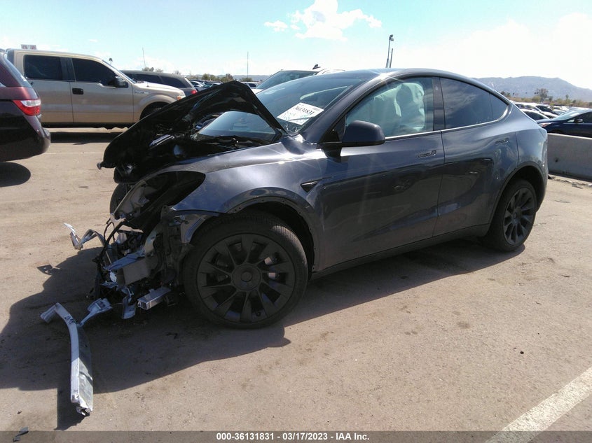 VIN 7SAYGDEE6PA023773 2023 TESLA MODEL Y LONG RANGE