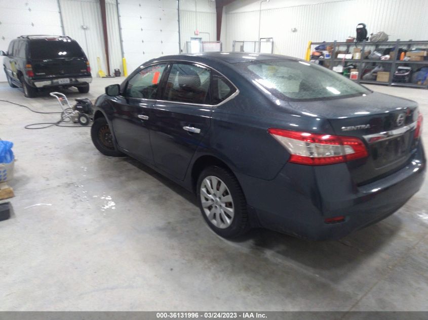 2014 NISSAN SENTRA S/FE+ S/SV/FE+ SV/SR/SL - 3N1AB7AP3EY218579