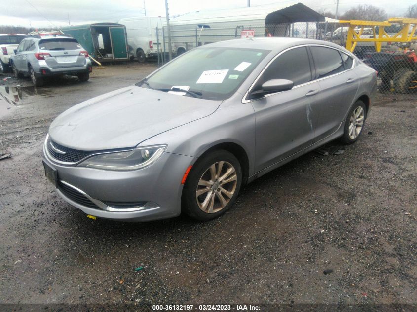 2015 CHRYSLER 200 LIMITED - 1C3CCCABXFN622434