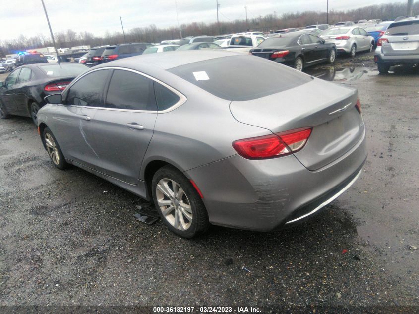 2015 CHRYSLER 200 LIMITED - 1C3CCCABXFN622434