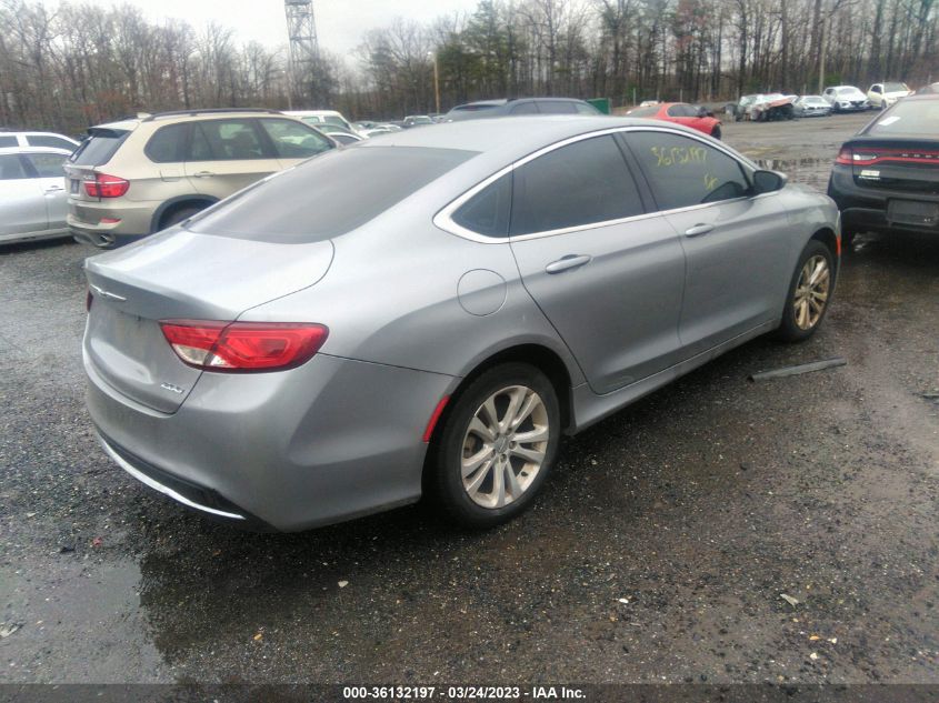2015 CHRYSLER 200 LIMITED - 1C3CCCABXFN622434