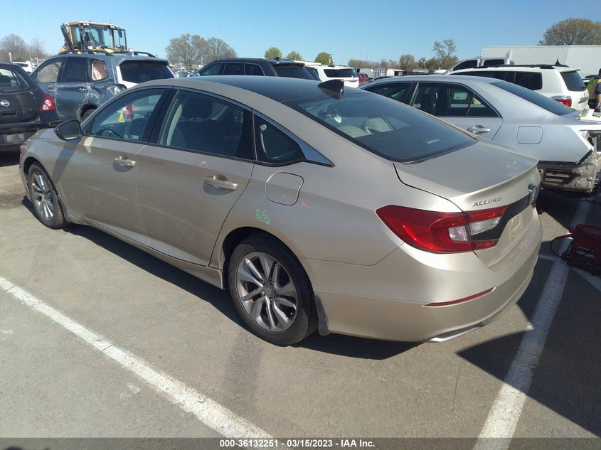 VIN 1HGCV1F12KA139405 2019 HONDA ACCORD SEDAN LX 1.5T