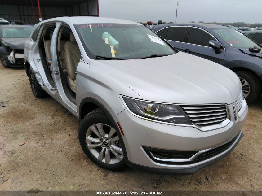 2LMPJ6JR7HBL53194 LINCOLN MKX PREMIERE 2017