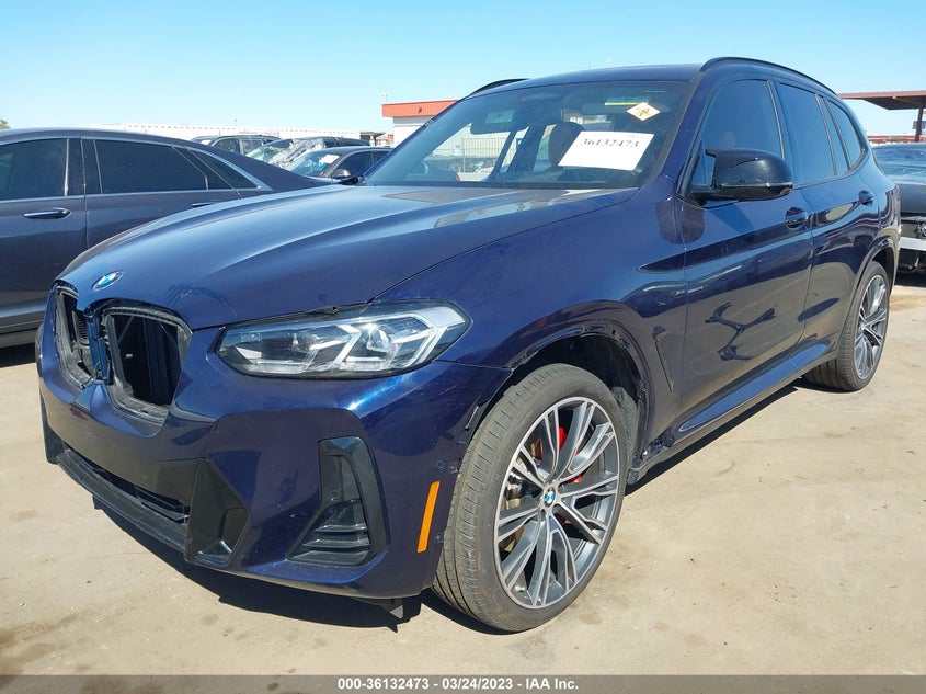 VIN 5UX83DP01N9M78744 2022 BMW X3 M40I