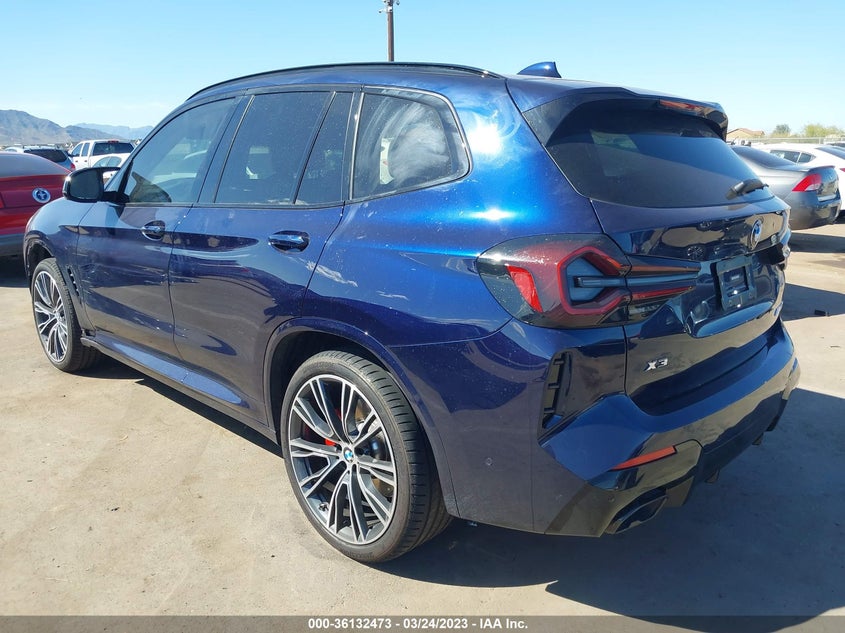 VIN 5UX83DP01N9M78744 2022 BMW X3 M40I
