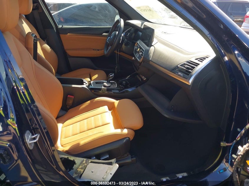 VIN 5UX83DP01N9M78744 2022 BMW X3 M40I