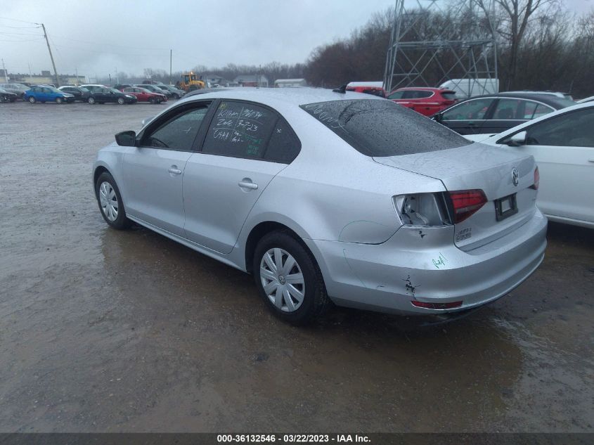 2016 VOLKSWAGEN JETTA SEDAN 1.4T S W/TECHNOLOGY - 3VW267AJ1GM327342