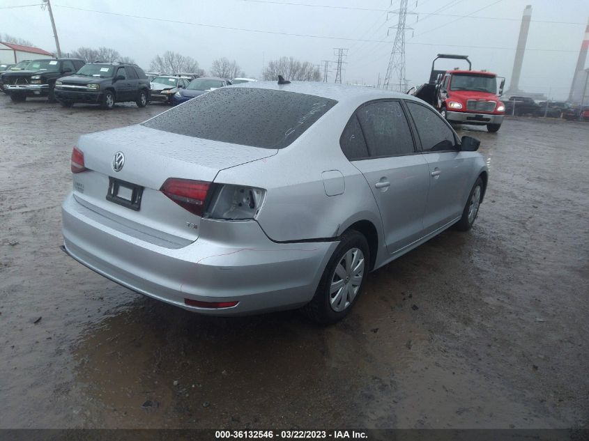 2016 VOLKSWAGEN JETTA SEDAN 1.4T S W/TECHNOLOGY - 3VW267AJ1GM327342