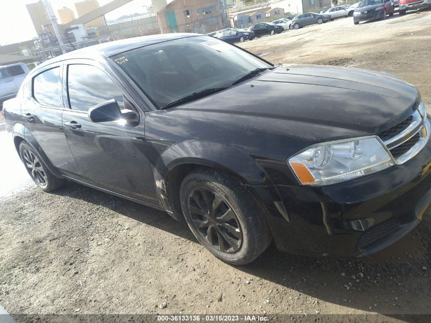 2014 DODGE AVENGER SE - 1C3CDZAB0EN216550