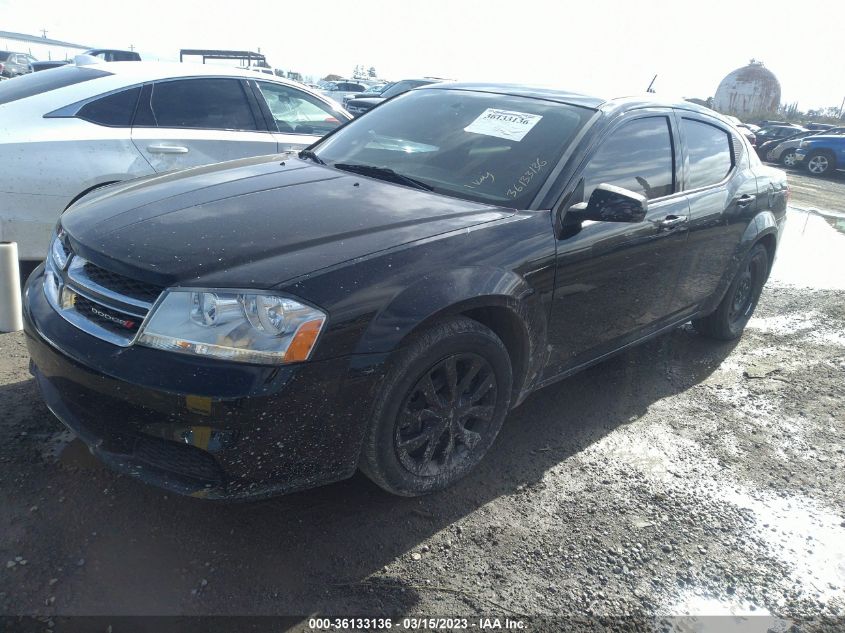 2014 DODGE AVENGER SE - 1C3CDZAB0EN216550