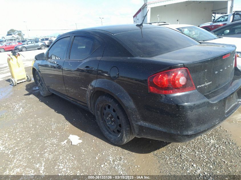 2014 DODGE AVENGER SE - 1C3CDZAB0EN216550
