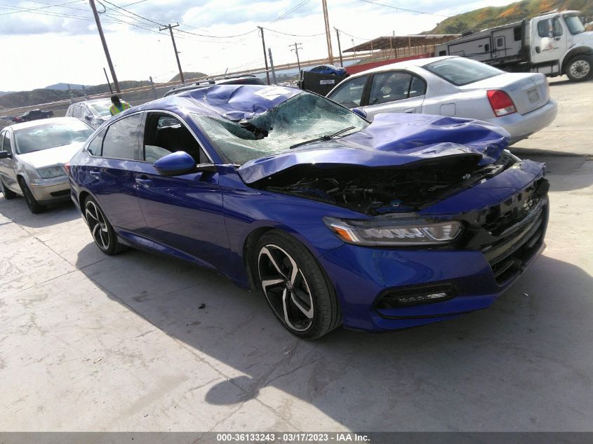 2019 HONDA ACCORD SEDAN SPORT 1.5T - 1HGCV1F35KA065785