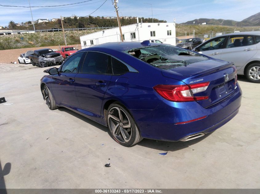2019 HONDA ACCORD SEDAN SPORT 1.5T - 1HGCV1F35KA065785