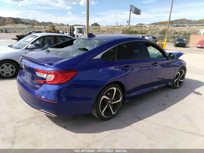2019 HONDA ACCORD SEDAN SPORT 1.5T - 1HGCV1F35KA065785