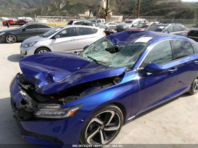 2019 HONDA ACCORD SEDAN SPORT 1.5T - 1HGCV1F35KA065785
