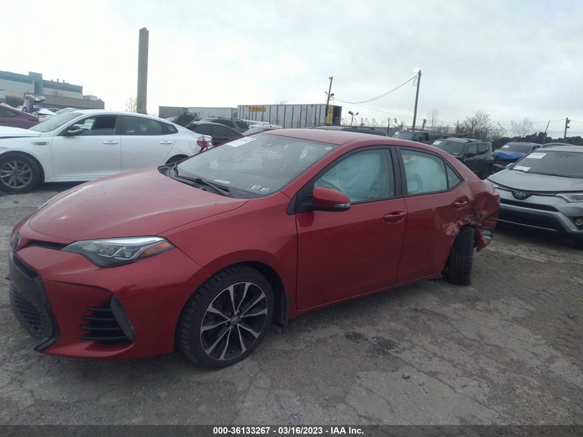 VIN 2T1BURHE8HC911129 2017 TOYOTA COROLLA L/LE/XLE/SE