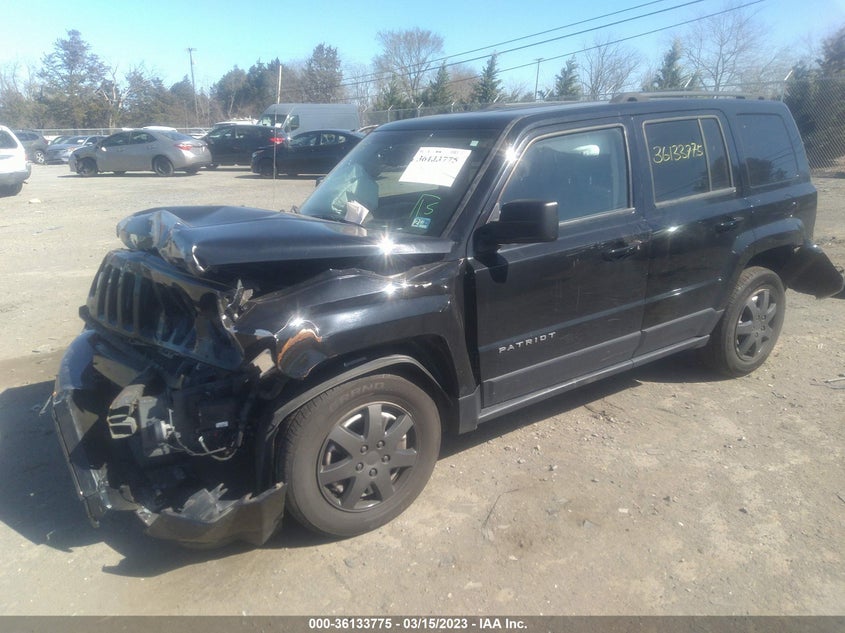 VIN 1C4NJRBB6HD106477 2017 JEEP PATRIOT SPORT