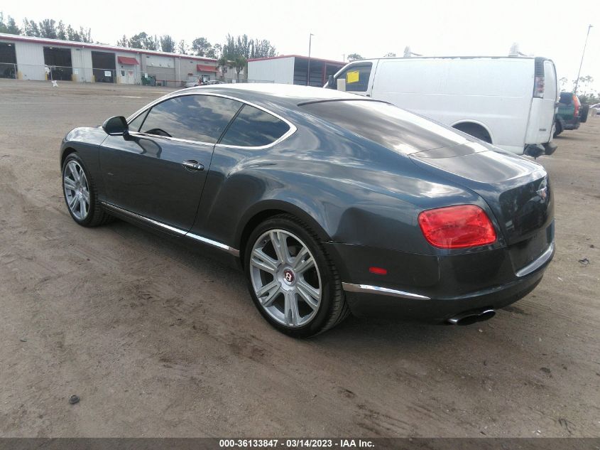 2013 BENTLEY CONTINENTAL GT V8 - SCBFT7ZA7DC081785