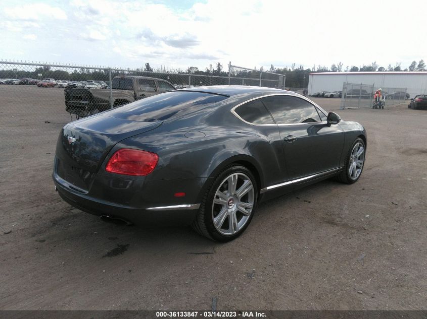 2013 BENTLEY CONTINENTAL GT V8 - SCBFT7ZA7DC081785
