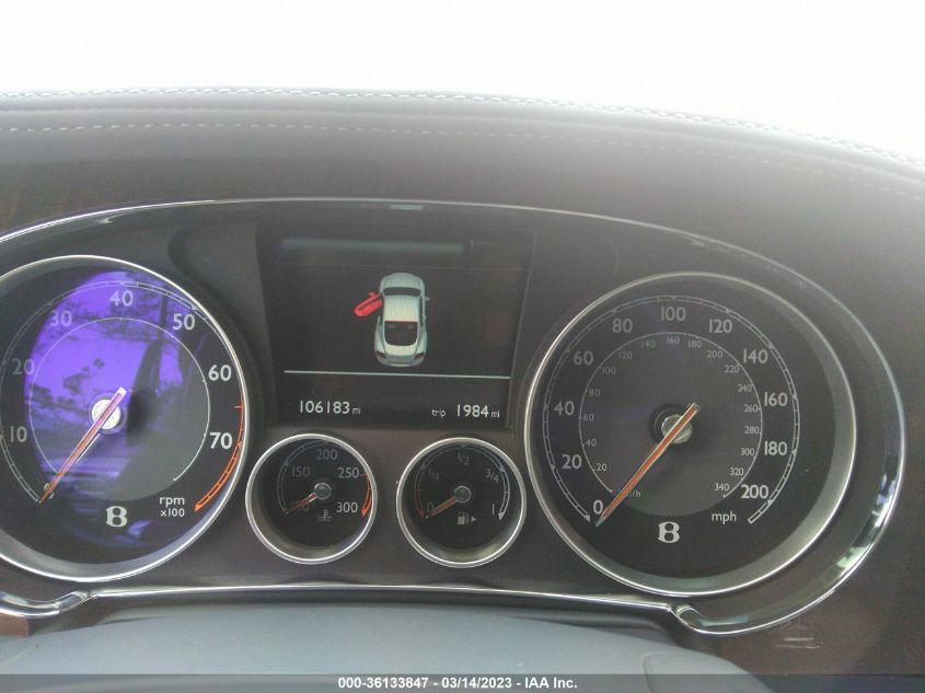 2013 BENTLEY CONTINENTAL GT V8 - SCBFT7ZA7DC081785