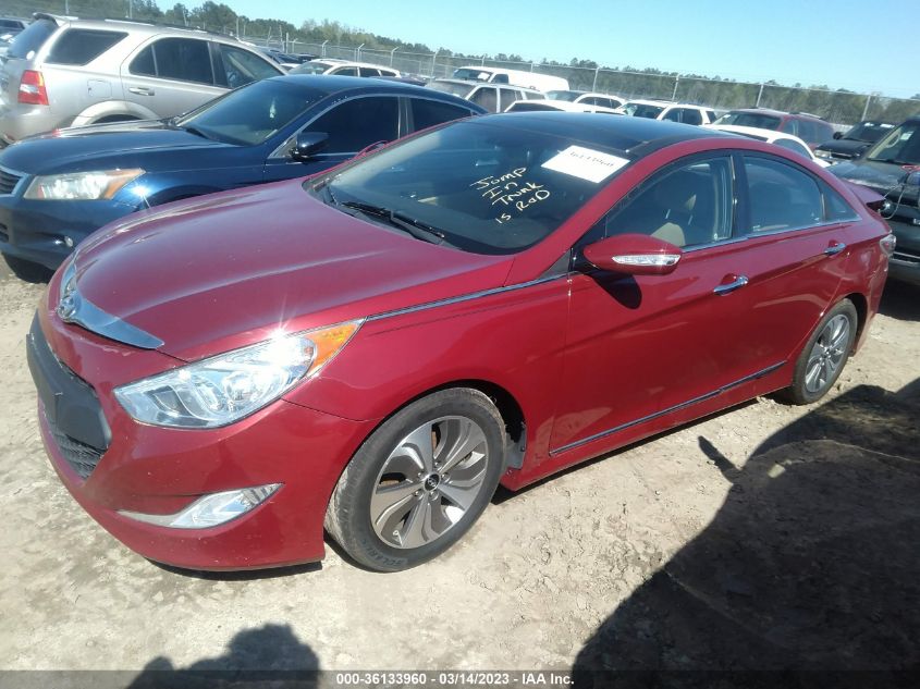 2015 HYUNDAI SONATA HYBRID LIMITED - KMHEC4A4XFA132879