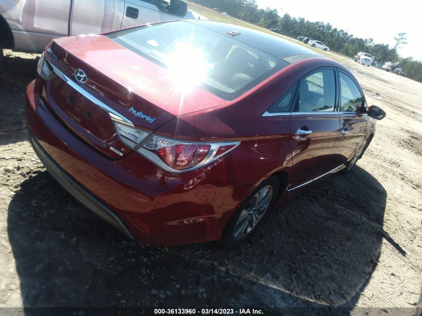 2015 HYUNDAI SONATA HYBRID LIMITED - KMHEC4A4XFA132879