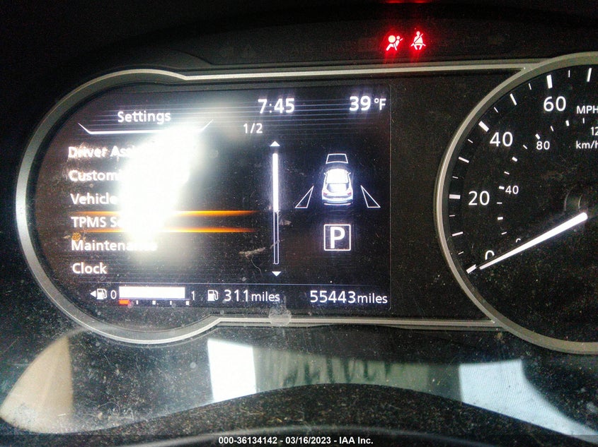 VIN 3N1CP5CU4KL541677 2019 NISSAN KICKS SR