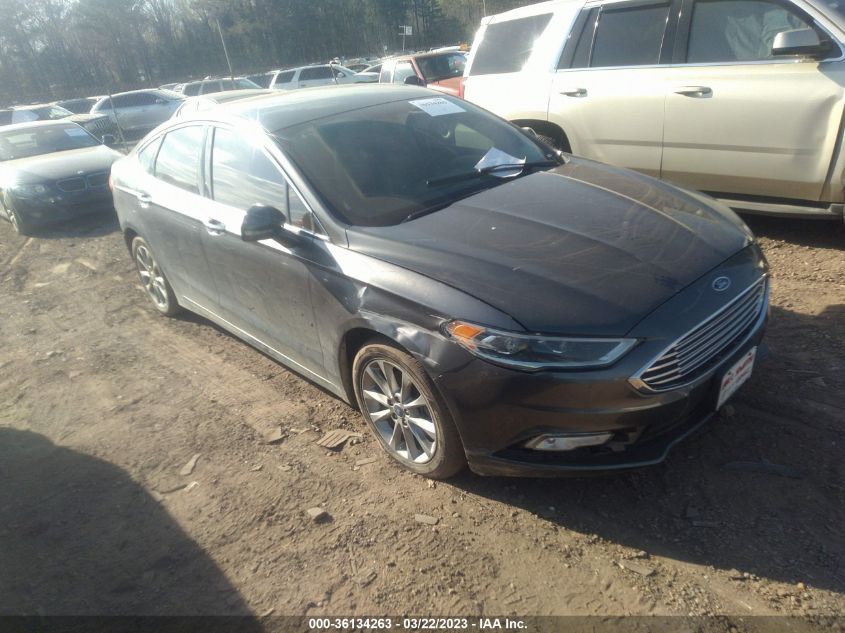 2017 FORD FUSION SE - 3FA6P0HD7HR124278