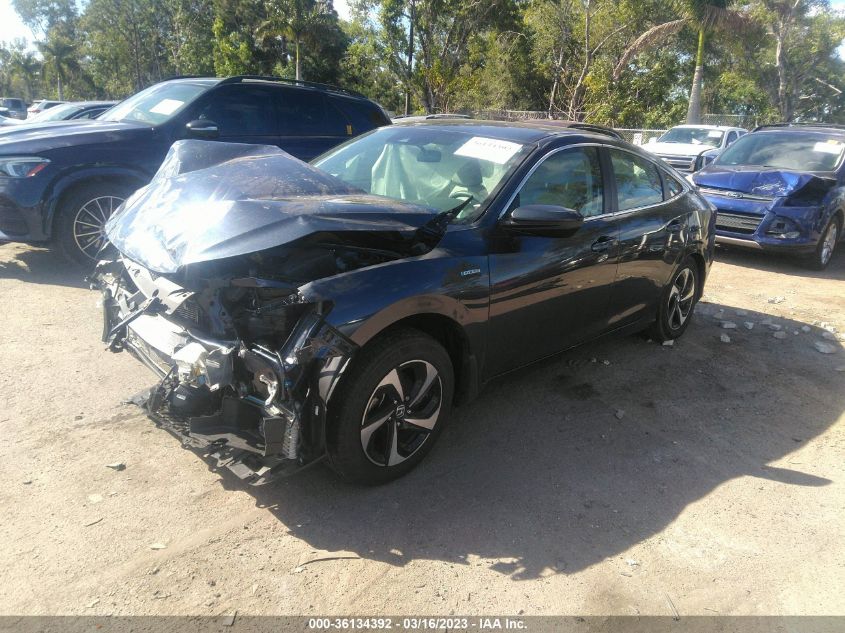 2022 HONDA INSIGHT EX 19XZE4F5XNE006647