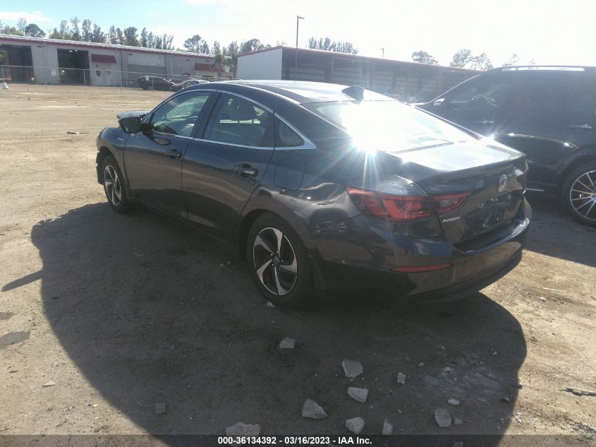 2022 HONDA INSIGHT EX 19XZE4F5XNE006647