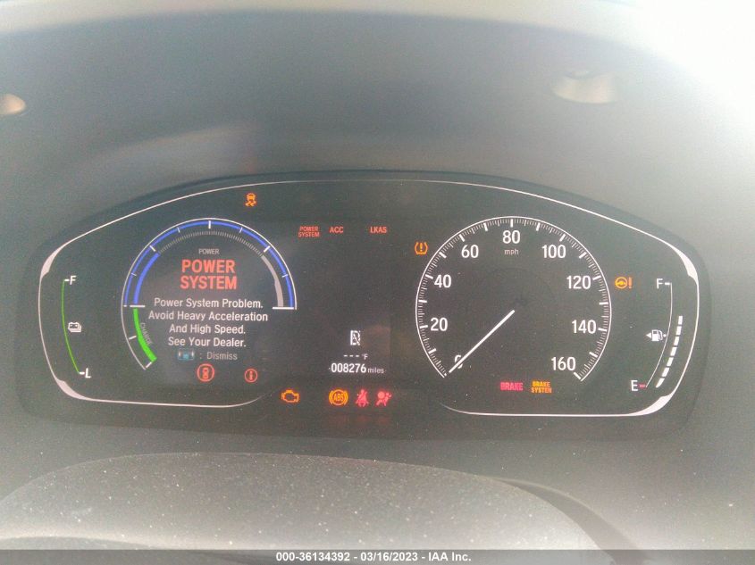 2022 HONDA INSIGHT EX 19XZE4F5XNE006647