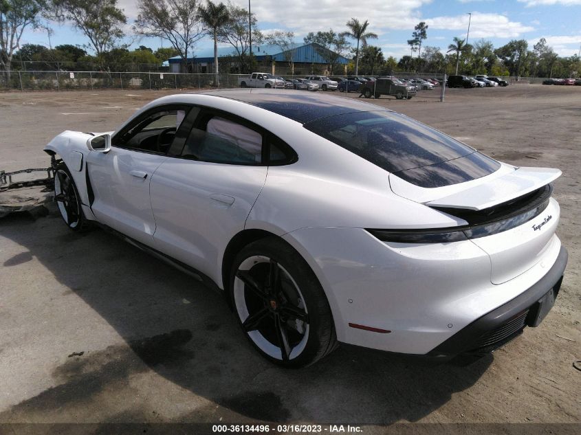 2020 PORSCHE TAYCAN TURBO WP0AC2Y19LSA71262