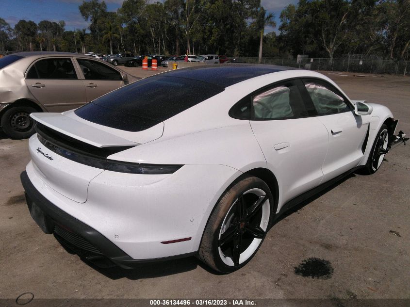2020 PORSCHE TAYCAN TURBO WP0AC2Y19LSA71262