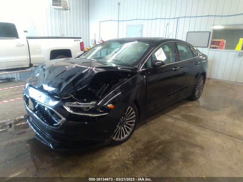 VIN 3FA6P0D90JR131502 2018 FORD FUSION TITANIUM/PLATINUM